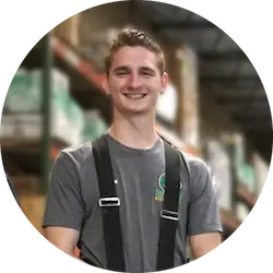 Headshot of Alex Klaassen, member of the Bigfoot Electric crew